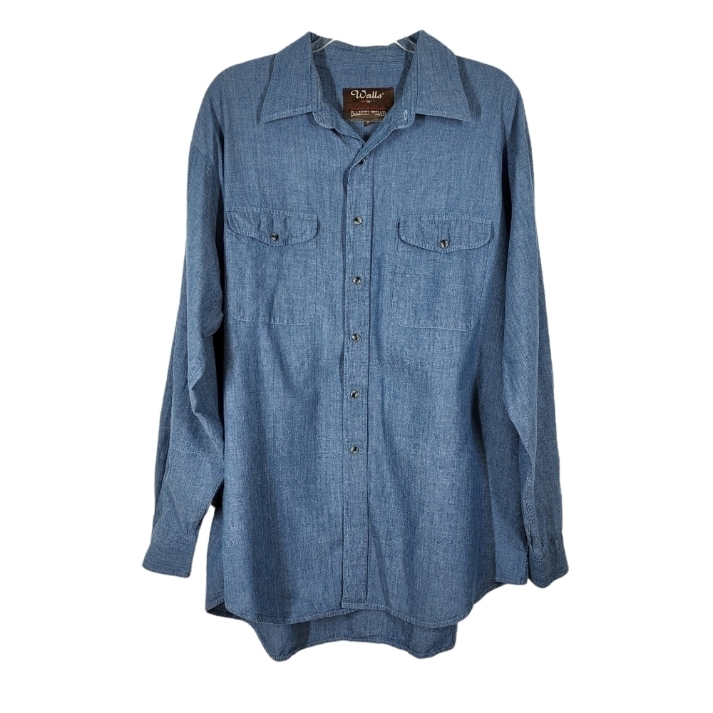 WALLS RANCH WEAR PEARL SNAP SHIRT